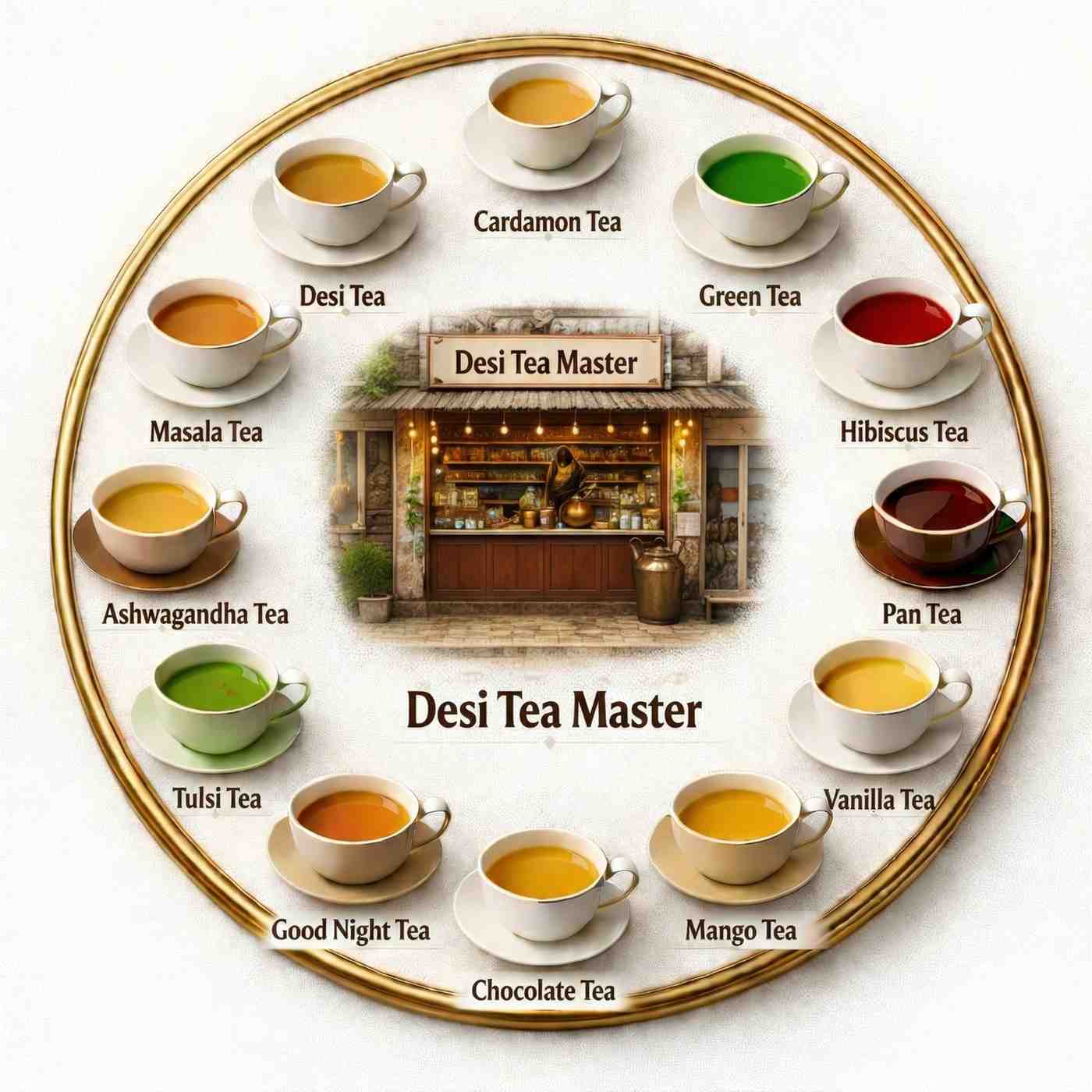 Desi Tea Master Tea Verities